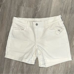 Old Navy White Women's Denim Jean Shorts